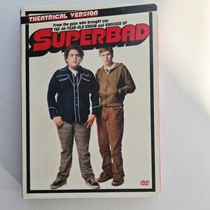 Superbad Theatrical Version 2007 DVD Slip Case Special Features VG Used